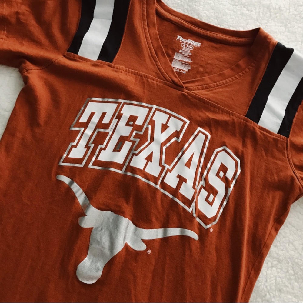 NWOT Texas Longhorns Cotton Casual Jersey Tee